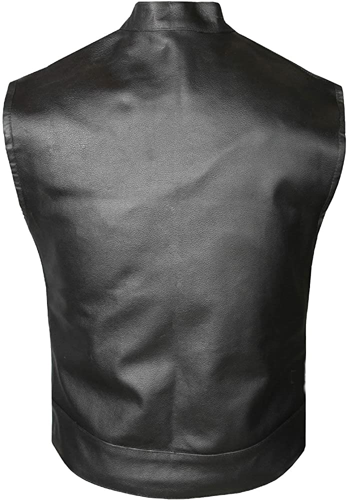 Classyak Men's Fashion Stylish Look Leather Vest