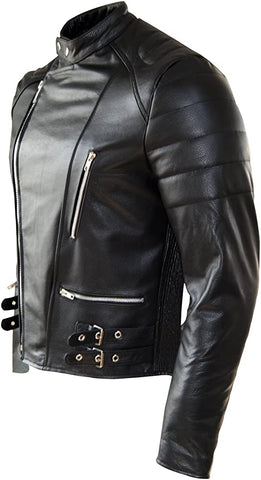 Classyak Fashion Real Leather Moto Jacket