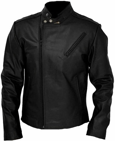 Classyak Men's Tony Fashion Stark Real Leather Jacket