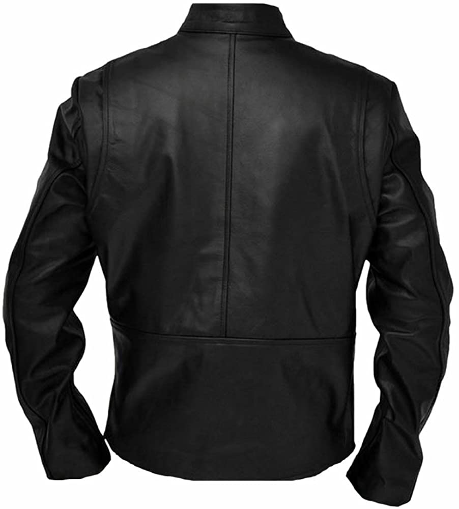Classyak Men's Tony Fashion Stark Real Leather Jacket
