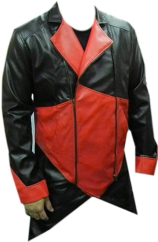 Classyak Men's Faux/Synthetic Leather Jacket