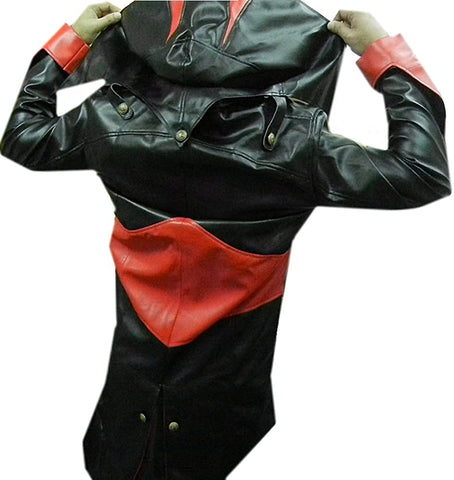 Classyak Men's Faux/Synthetic Leather Jacket