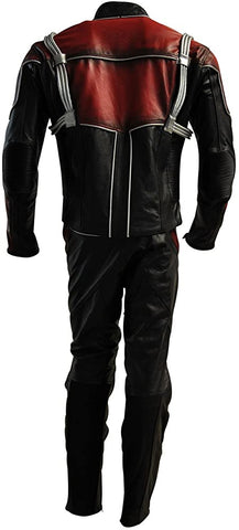 Classyak Men's Motorcycle Cow Leather Suit