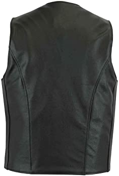 Classyak Men's Fashion Real Leather Stylish Vest