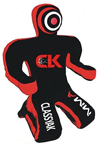 Classyak MMA Jiu Jitsu Martial Arts Grappling Dummy Sports Punch Bag Synthetic Leather - 48 inches