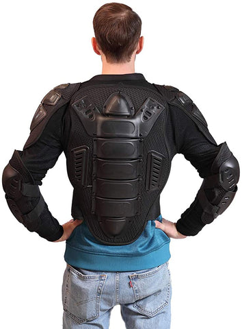 Classyak Men's Fashion Real Leather Armour Jacket