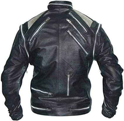 Classyak Men's Fashion Beat-it Real Leather Jacket