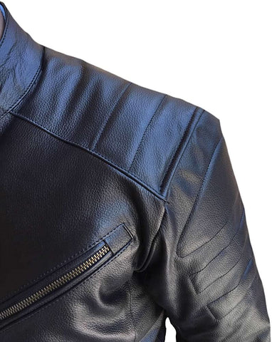 Classyak Men's Fashion Stylish Real Leather Jacket