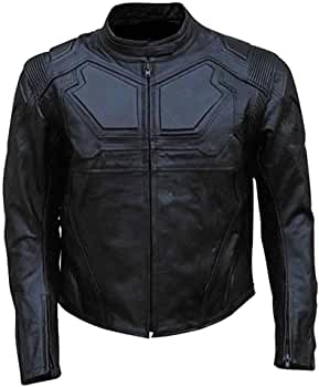 Classyak Men's Fashion Oblivion Real Leather Motorbike Jacket