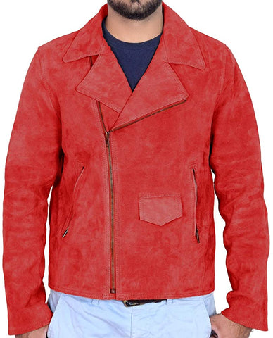 Classyak Men's Fashion Brando Style Leather Jacket