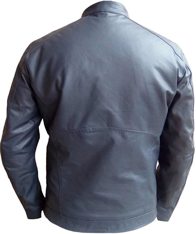 Classyak Men's Stylish Real Leather Biker Jacket