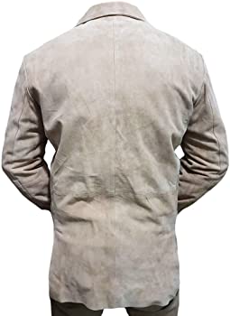 Classyak Men's Fashion Leather Stylish Coat