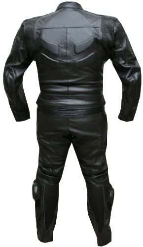 Classyak 2pc Motorcycle, Motorbike Leather Racing Suit with CE Armor Protection