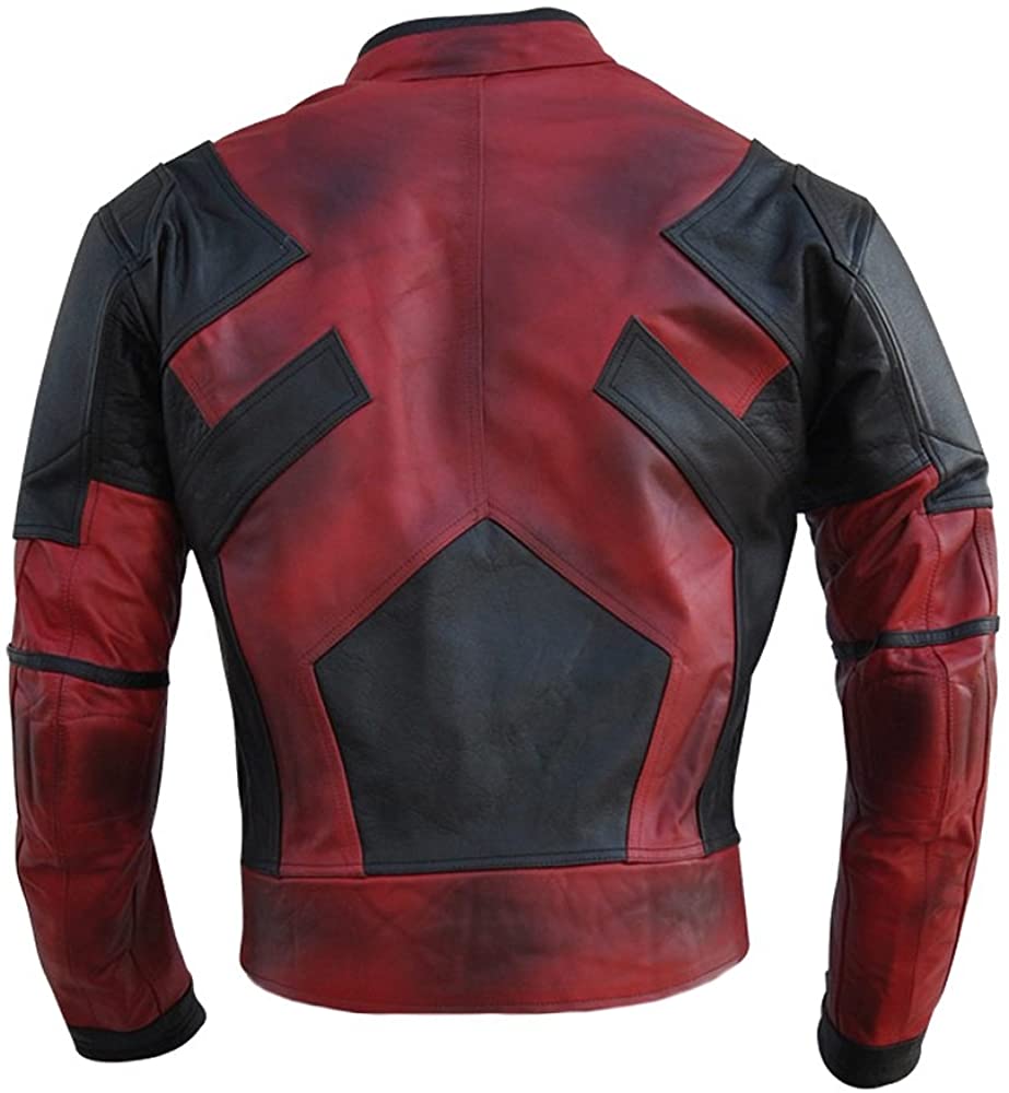 Classyak Men's Real Leather Motorcycle Jacket