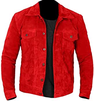 Classyak Men's Fashion Moto Stylish Suede Leather Jacket