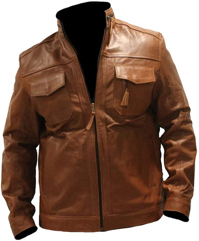 Classyak Men's Real Leather Moto Fashion Jacket