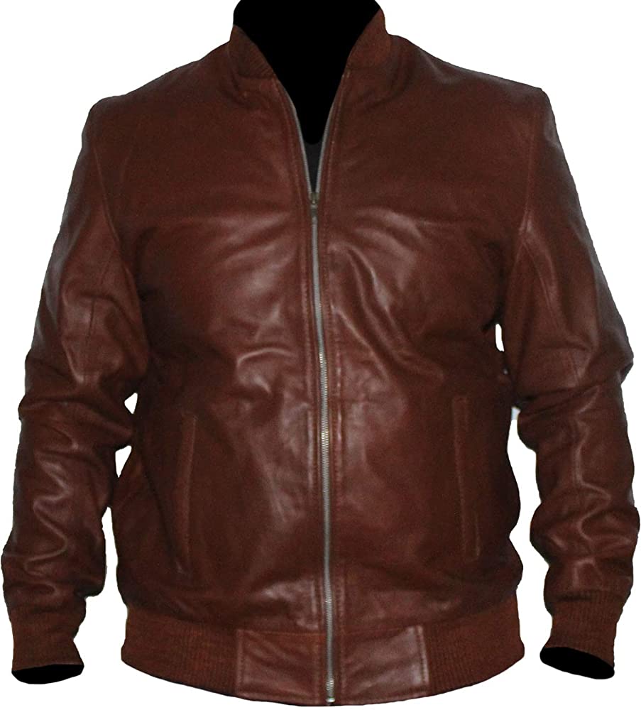 Classyak Men's Real Leather Fashion Jacket