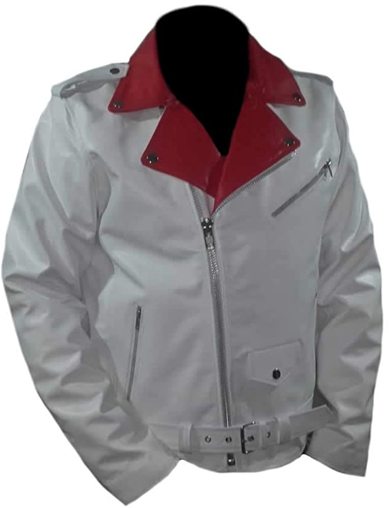 Classyak Men's Fashion Real Leather Stylish Brando Jacket
