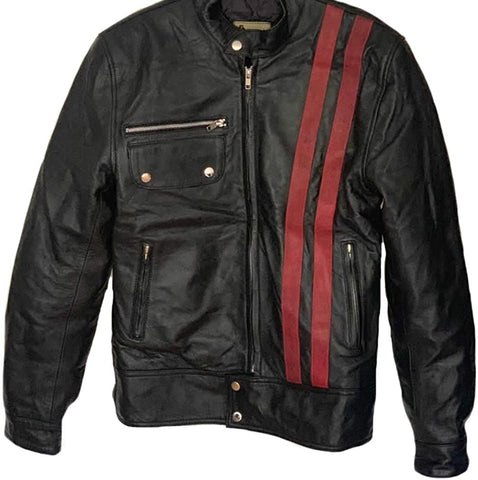 Classyak Men's Fashion Real Leather Exclusive Style Biker Jacket