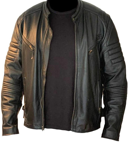 Classyak Men's Fashion Motorbike Jacket