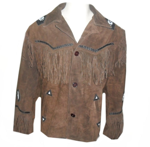 Classyak Western suede leather Coat For Women - Avaitor