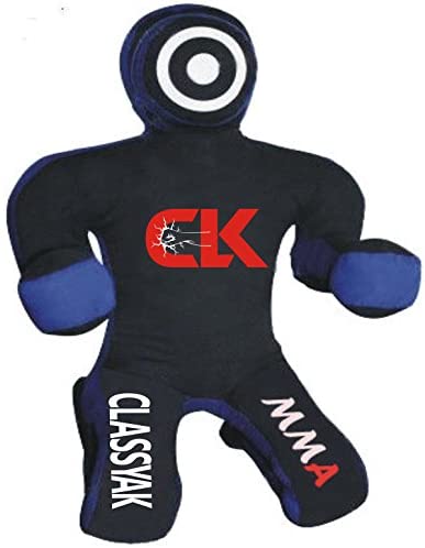 Classyak MMA Jiu Jitsu Martial Arts Sports Grappling Dummy Wrestling Punching Bag - Unfilled