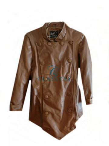Rocketeer Coat Jacket for Women - Premiere Sheep Leather