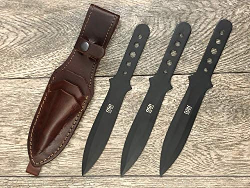 Classyak Set of 3 Handmade Throwing Knife 440c Steel